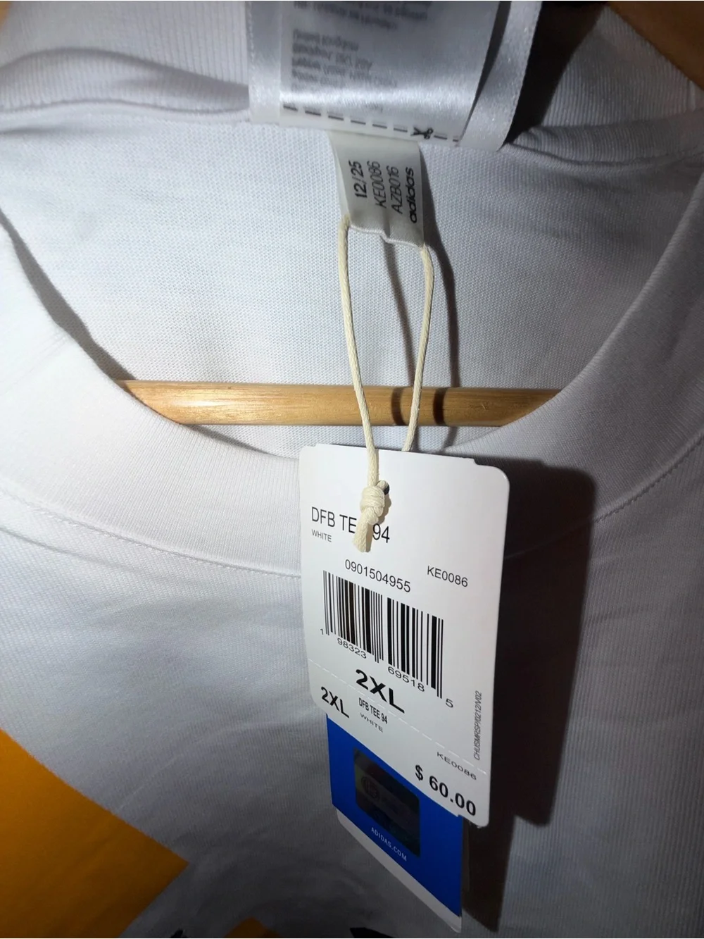 Adidas Germany T-Shirt Size 2XL